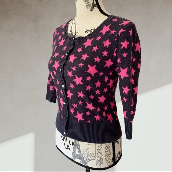 SMUDGE star cardigan XS - Picture 3 of 5